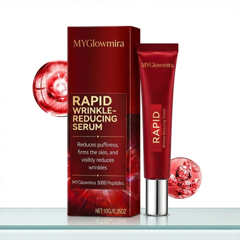 Results in 60 Seconds - MYGlowmira Rapid Wrinkle-Reducing Serum for Wrinkles, Bags & Dark Circles