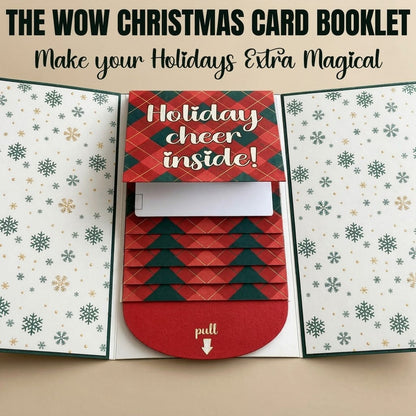 🔥LAST DAY 50% OFF - 2026 New 🎅💳 Waterfall Christmas Gift Card Booklet ✨