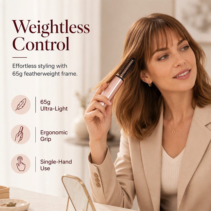 💐Hot Sale-60% OFF🩷Portable Wireless Mini Hair Styler with Comb👩Shape hair in 3 seconds! Create gorgeous hairstyles anytime anywhere.