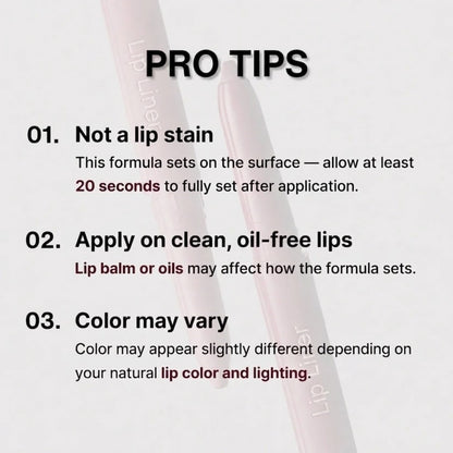 Easy Glide Lip Liner — Creamy,12 Curated Shades 💋BUY 1 GET 1 FREE