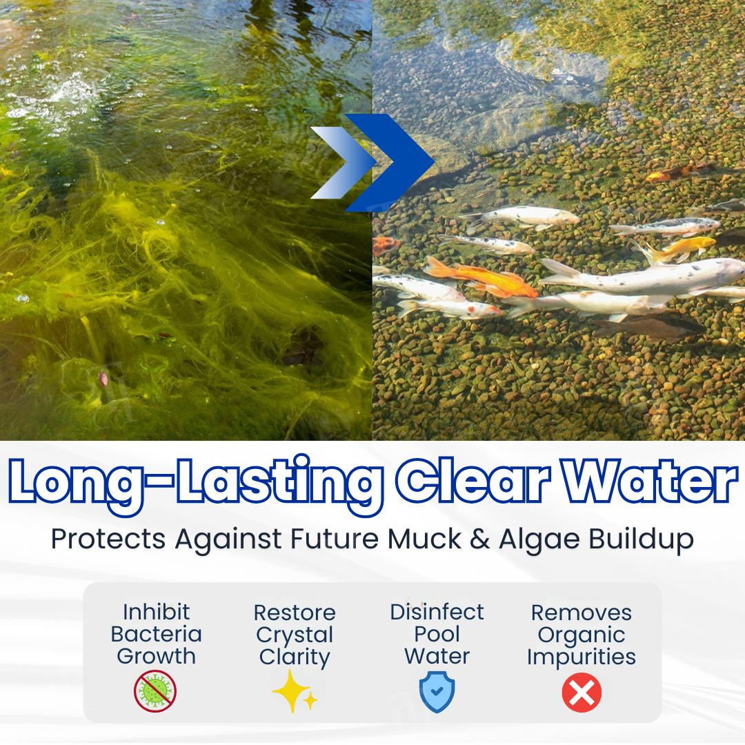 ✨ From Green to Clean Overnight! |⏱️ Crystal Clear in 24 Hours! | MYGlowmira® WaterGuardian Pro Formula
