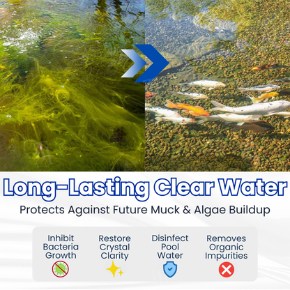 ✨ From Green to Clean Overnight! |⏱️ Crystal Clear in 24 Hours! | MYGlowmira® WaterGuardian Pro Formula