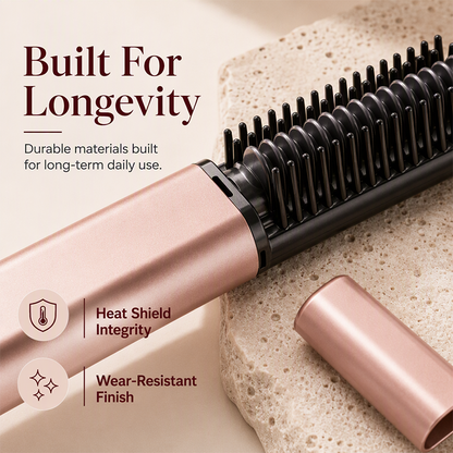 💐Hot Sale-60% OFF🩷Portable Wireless Mini Hair Styler with Comb👩Shape hair in 3 seconds! Create gorgeous hairstyles anytime anywhere.