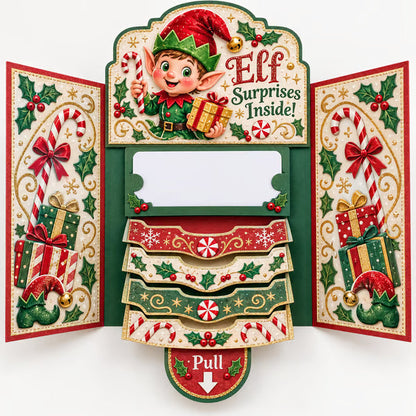 🔥LAST DAY 50% OFF - 2026 New 🎅💳 Waterfall Christmas Gift Card Booklet ✨