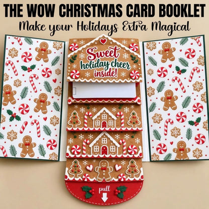 🔥LAST DAY 50% OFF - 2026 New 🎅💳 Waterfall Christmas Gift Card Booklet ✨