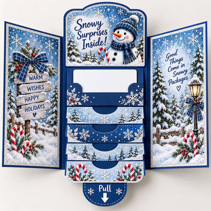 🔥LAST DAY 50% OFF - 2026 New 🎅💳 Waterfall Christmas Gift Card Booklet ✨