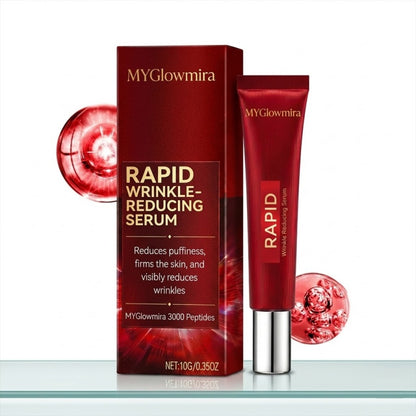 Results in 60 Seconds - MYGlowmira Rapid Wrinkle-Reducing Serum for Wrinkles, Bags & Dark Circles