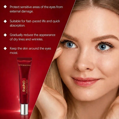 Results in 60 Seconds - MYGlowmira Rapid Wrinkle-Reducing Serum for Wrinkles, Bags & Dark Circles