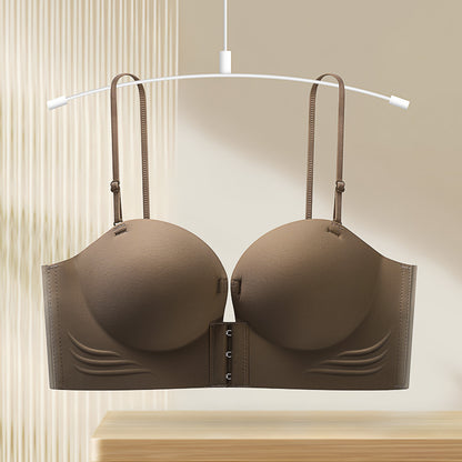 💜Seamless Front Closure Bra With Adjustable Straps