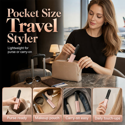 💐Hot Sale-60% OFF🩷Portable Wireless Mini Hair Styler with Comb👩Shape hair in 3 seconds! Create gorgeous hairstyles anytime anywhere.